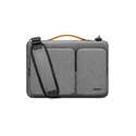 Tomtoc A42F2G3 - MALETIN PORTATIL 16 TOMTOC DEFENDER A42 GRAY INCLUYE ASA DE HOMBRO REFUERZO CORNERARMOR