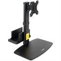 Tooq DB1128TN-B - Tooq Soporte Mesa Pant.Gira Incli+Mini Cpu17-27Negro