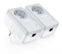 Tp-Link TL-PA4010P KIT - Kit De Inicio De Adaptadores Powerlines Av600+ Con Enchufe Incorporado Velocidad Powerline