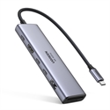 Ugreen 45521 - [ 8 en 1 Extensión ] Este hub USB C dispone de 1 puerto HDMI 4K@60Hz, 2 puertos USB-C 3.2 