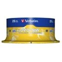 Verbatim 43489 - Dvd Rw 4X Advanced Serl 4 7Gb Spindle 25 Uds - Tipología: Dvd+Rw; Capacidad: 4,7 Gb; Paque