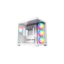 Xyz X-CS-TESSERACTX50-W - TORRE ATX XYZ TESSERACT X 50 WHITE 6 VENT ARGB 1X USB 3.0 1X USB