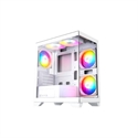 Xyz X-CS-TITANIUMVIEWLT-W - TORRE MATX XYZ TITANIUM VIEW LITE WHITE 5 VENT ARGB 1X USB 3.0 1X USB 2.0
