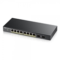 Zyxel GS1900-8HP-EU0103F - Zyxel Gs1900-8Hp 8-Puertos Gbe L2 Poe Switch Gestionable 802.3At Escritorio Sin Ventilador